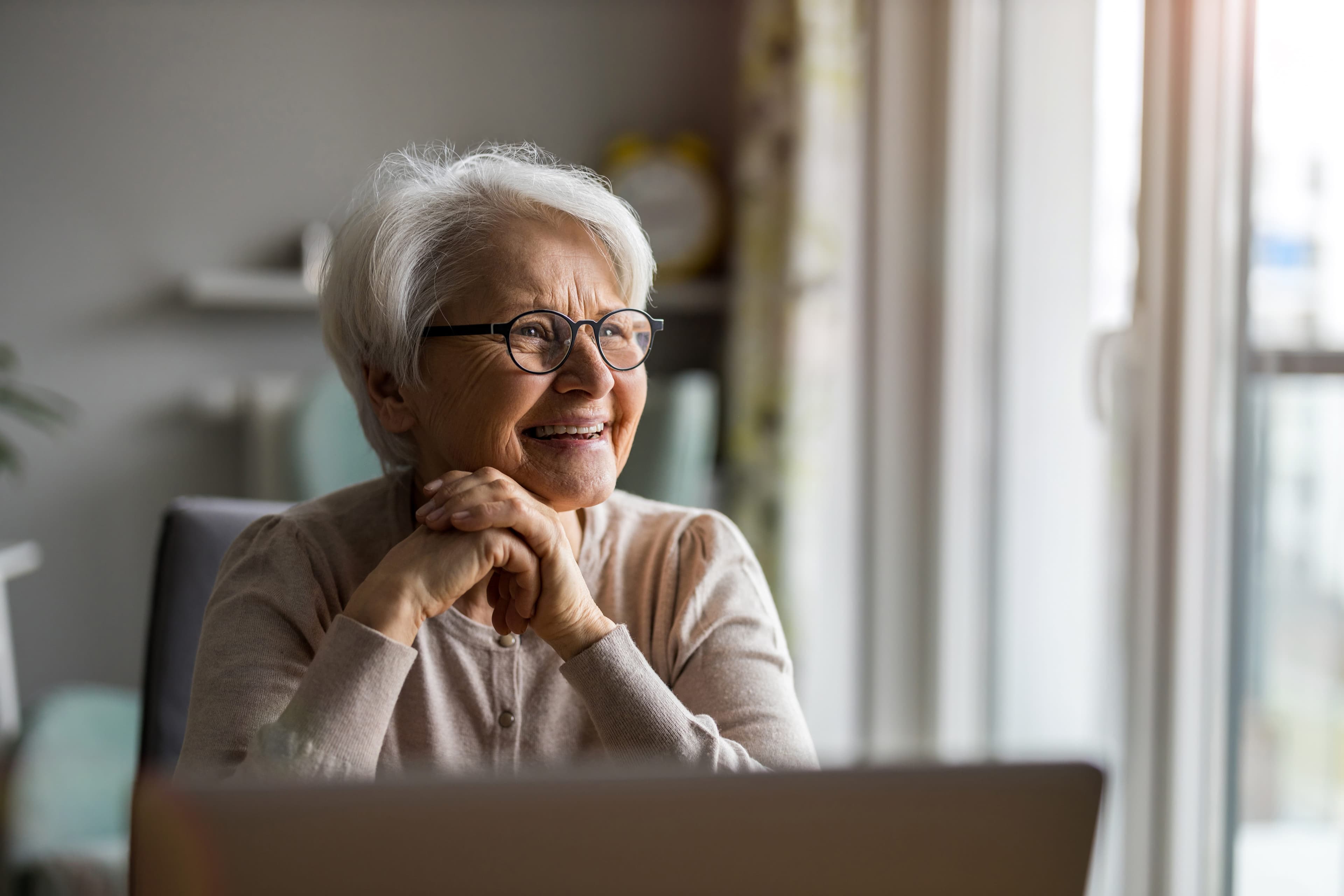 Does aging affect the implant or only the bone supporting it?